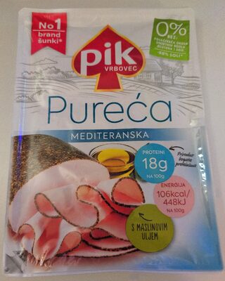 ŠUNKA PUREĆA MEDITERANSKA 100 g PIK NAREZANO