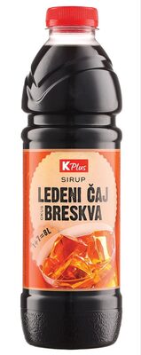 SIRUP K PLUS LEDENI ČAJ BRESKVA 1L
