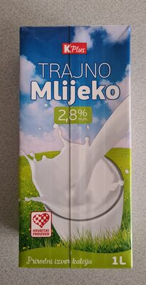 MLIJEKO UHT K PLUS 1L 2.8%
