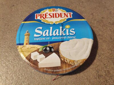 SIR PRESIDENT SALAKIS TOPLJENI SIR 140 g DUKA