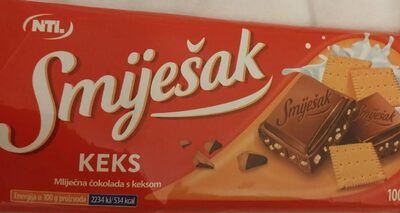 ČOK.SMIJEŠAK KEKS 100g