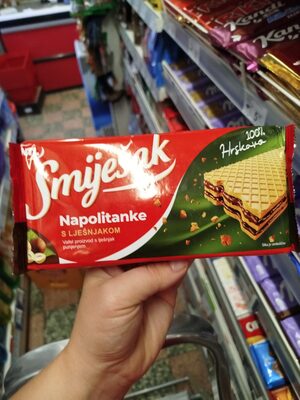 NAPOLITANKE 170g S LJEŠNJAKOM SMIJEŠAK