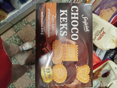 KEKS CHOCO 225g SMIJEŠAK