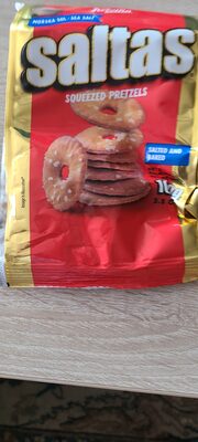 SALTAS SQUEEZED PRETZEL SEA SALT 100g