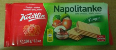 NAPOLITANKE NOUGAT 180 g (20) KOESTLIN