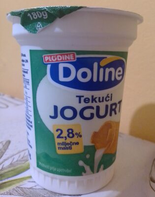 JOGURT TEKUCI 2,8% 180 G DOLINE