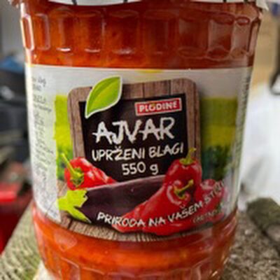 AJVAR UP.BLAGI 550 G PLODINE