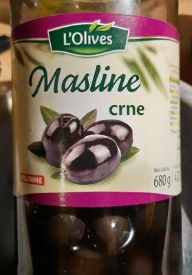 MASLINE CRNE 680 G PLODINE