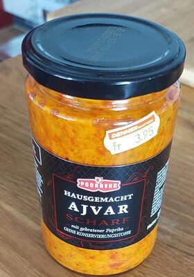 AJVAR OD PECENIH PAPRIKA LJUTI 350GR PODRAVKA