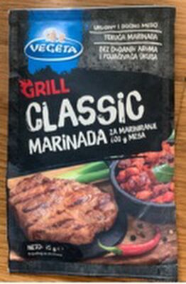 VEGETA GRILL MARINADA CLASSIC 75 g