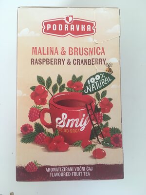 POD.ČAJ MALINA BRUSNICA 50g