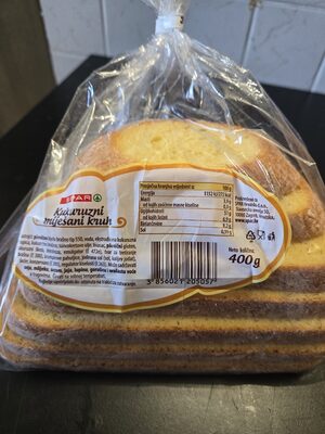 KRUH SPAR KUKURUZNI 400 g