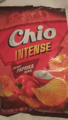 ČIPS CHIO INTENSE CREAMY PAPRIKA 120G