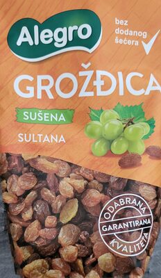 GROZDICA SUSENA 250 G ALEGRO