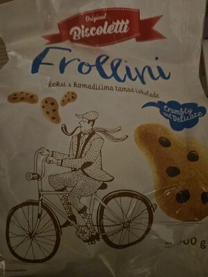 KEKS SA COKOLADNIM KAPLJICAMA 700 G BISCOLETTI