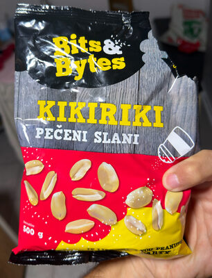 KIKIRIKI OLJUSTENI PECENI SLANI 500 G BITS BYTES