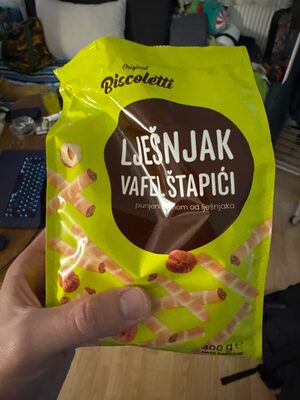 VAFEL ROLICE LJESNJAK VR. 400 G BISCOLETTI