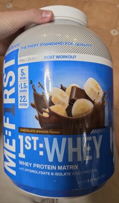 PROTEIN 1ST WHEY 2.27 kg CHOC BANANA