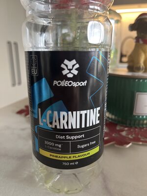 *POLLEO L-CARNITINE 750ML PINEAPPLE -12/1-