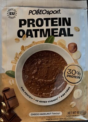 N-POLLEO OATMEAL 60G CHOCO HAZELNUT -15/1-