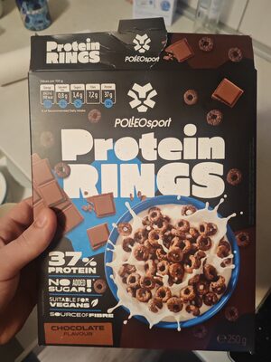 PAHULJICE PROT RINGS CHOCO 250 g POL