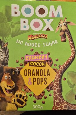 BOOM BOX ZOB.GRANOLA POPS KAKAO 300g