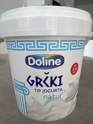 GRCKI JOGURT NATUR 2% 1 KG DOLINE