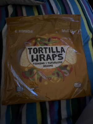 KUKURUZNE TORTILJE, 390 G, 6 KOM MULINI