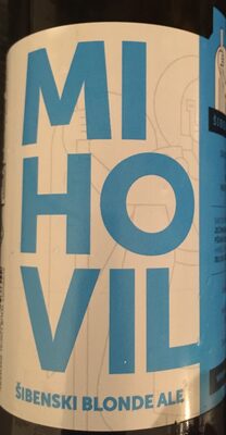 N-*PIVO MIHOVIL 0.50L BOCA BLONDE ALE -20/1- 5.3%ALC ŠIBENSKA PIVOVARA