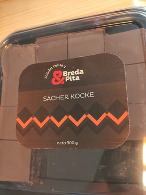 KOLAČ SACHER KOCKA 300g BREDA I PITA