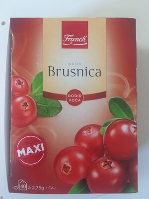 FILTER ČAJ BRUSNICA 110g MAXI FRANC