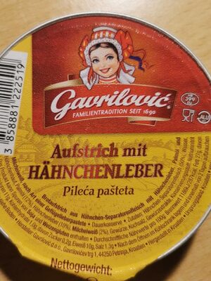 PAŠTETA PILEĆA MINI 50 g GAVRI