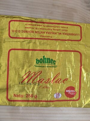 MASLAC 250 G BOHNEC