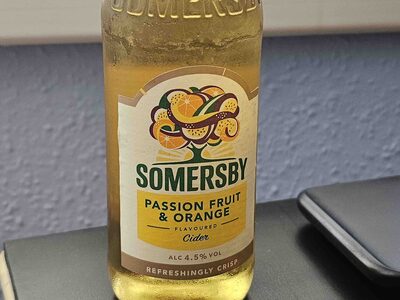 SOMERSBY PASSION FRUIT BOCA 0,33l