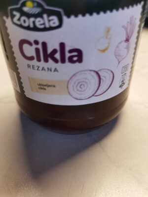CIKLA 670g ZORELA ocijeđene mase 360g