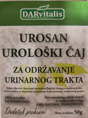 ČAJ UROSAN DARVITALIS 50g