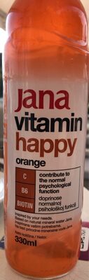 *VODA JANA 0.33L VITAMIN HAPPY NARANČA -24/1- STAKLO