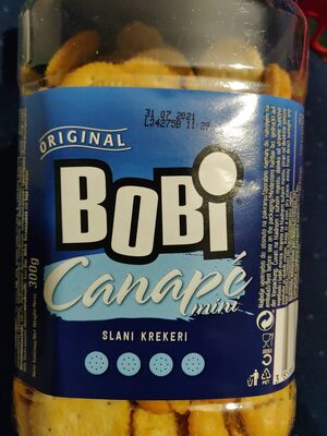 KREKERI BOBI CANAPE MINI 300G