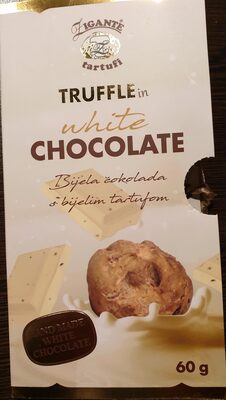 ČOKOLADA BIJELA S BIJELIM TARTUFOM 60G