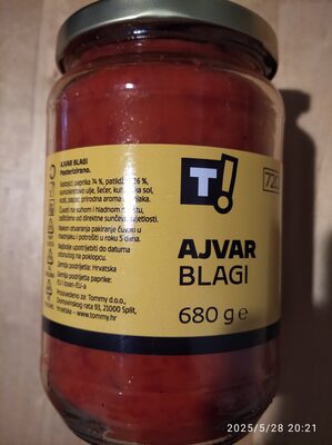 AJVAR BLAGI 680 g T!