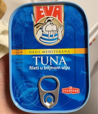 EVA TUNJ FILETI U BILJNOM ULJU 115GR