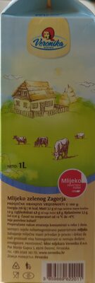 MLIJEKO SVJEŽE 3,2% M.M. 1 l VERONIKA