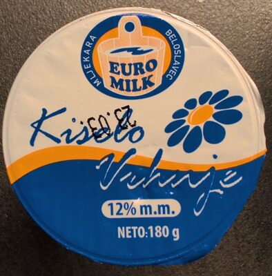 VRHNJE KIS.12% EURO-MILK 180 g
