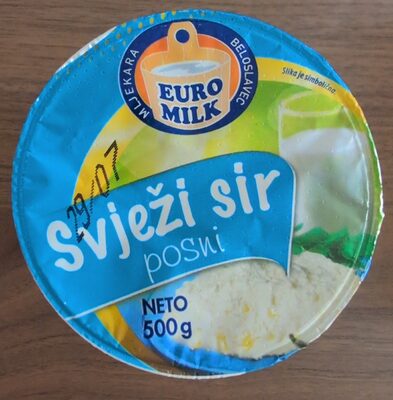SIR SVJEŽI POSNI 500g EUROMILK
