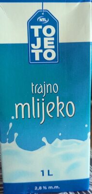 MLIJEKO TOJETO 1L 2,8%mm BČ (Dukat)