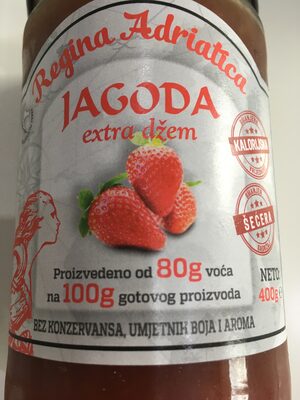 DŽEM EX. JAGODA REGINA ADRIATICA 400 g (6)