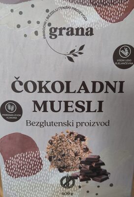 MUESLI COKOLADNI BEZ GLUTENA 500 G GRANA