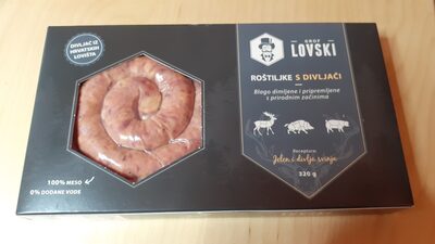 ROŠTILJKE OD DIVLJAČI 320g LOVSKI