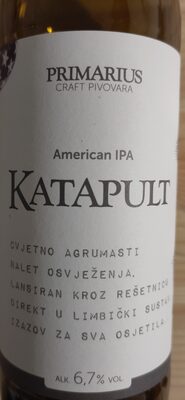 *PIVO PRIMARIUS KATAPULT 0.50L -20/1- 6.7%ALC IPA