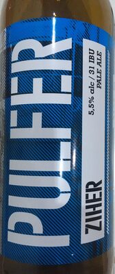 *PIVO PULFER 0.50L ZIHER BOCA -20/1- 5.2%ALC PALE ALE